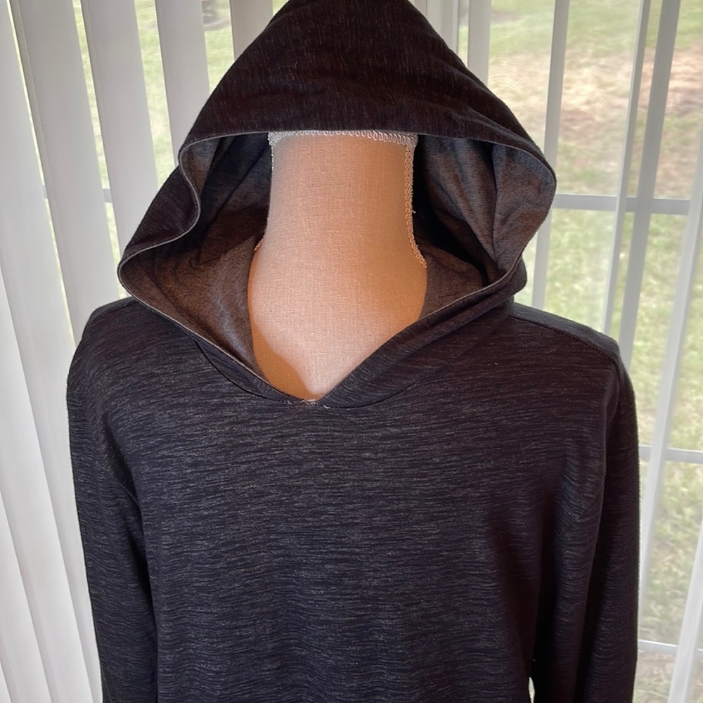 Hurley Lightweight Graphite Hooded Pullover M